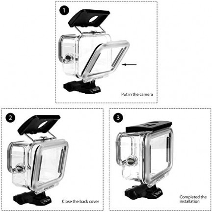 Waterproof Case for GoPro Hero 12/11/10/9