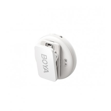 BOYA Omic-U Type-C 2.4GHz Dual-Channel Wireless Microphone System (White)