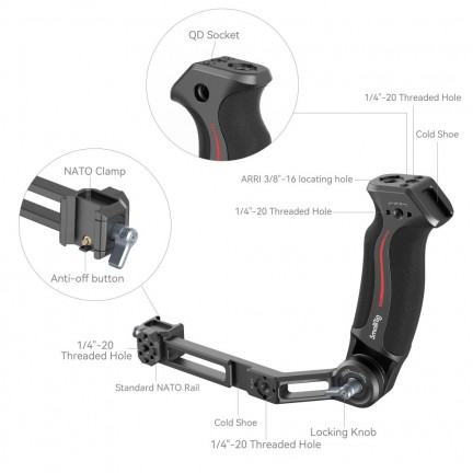 SmallRig Sling Handle for DJI RS2 / RSC2 / RS3 / RS3 Pro / RS3 Mini