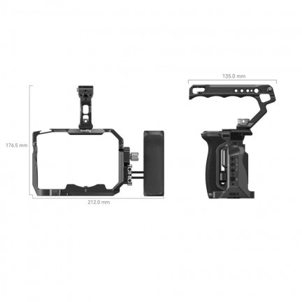 SmallRig Advanced Cage Kit for Sony Alpha 7RV / Alpha 7IV / Alpha 7SIII