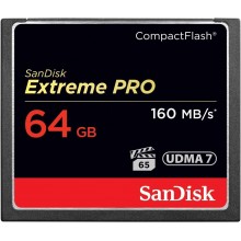 SanDisk 64GB Extreme Pro CompactFlash Memory Card