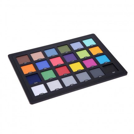 Professional 24 Color Checker Palette Board Card Test for Superior Digital Color Correction Balancing Photo Editing Photography