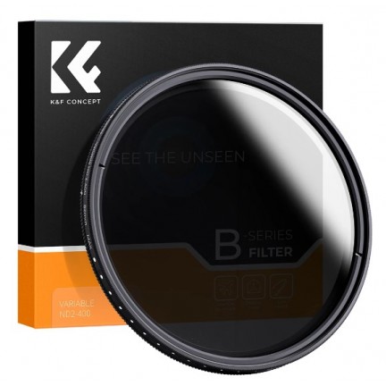 K&F Variable ND Filter ND2-ND400 Neutral Density 82mm