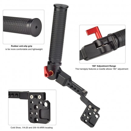 Camera Gimbal Stabilizer Handle Sling Grip Mounting Extension Arm Foldable L Bracket for DJI Ronin-S/Ronin-SC Gimbal Accessories