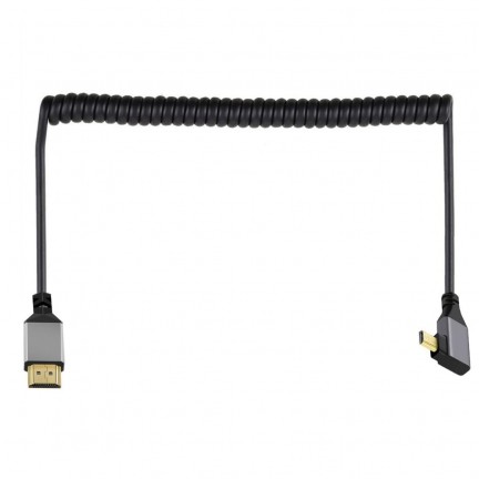 4K UHD HDMI TO MICRO HDMI LEFT 2.4m Cable