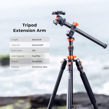 K&F Concept 32 cm Tripod Boom Arm Tripod