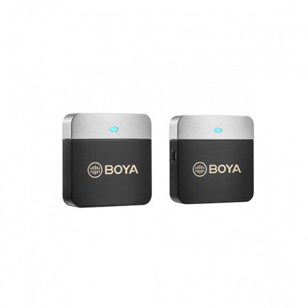 BOYA BY-M1V1 2.4GHz Dual-Channel Wireless Microphone System