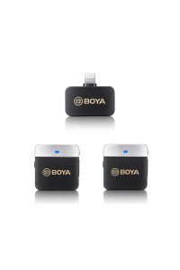 BOYA BY-M1V6 2.4GHz Dual-Channel Wireless Microphone System