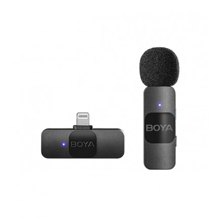 BOYA BY-V1 Ultracompact 2.4GHz Wireless Microphone System