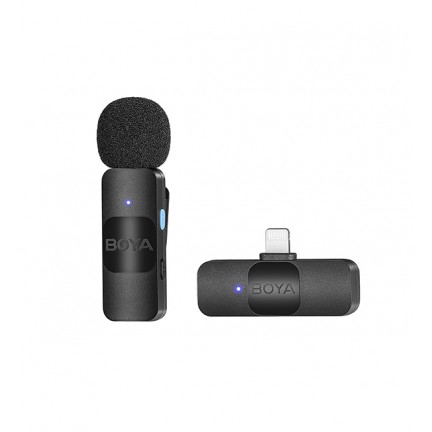 BOYA BY-V1 Ultracompact 2.4GHz Wireless Microphone System