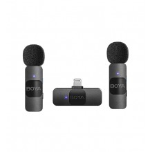 BOYA BY-V2 Ultracompact 2.4GHz Wireless Microphone System