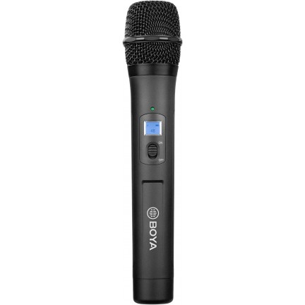 BOYA BY-WHM8 48-Channel UHF Wireless Dynamic Handheld Cardioid Microphone