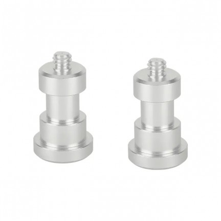 CAMVATE 1/4"-20 Male To M6 Female Thread Screw Adapter For Wall Mount Support Accessories (2 Pieces)