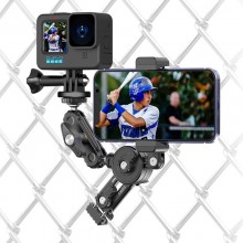 Ulanzi Baseball Fence Mount for Action Camera and Cellphone