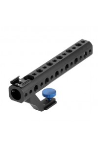 Camera Top Handle Hand Grip with Hot Shoe Mount 1/4" 3/8" Screw Hole for DSLR Camera Cage