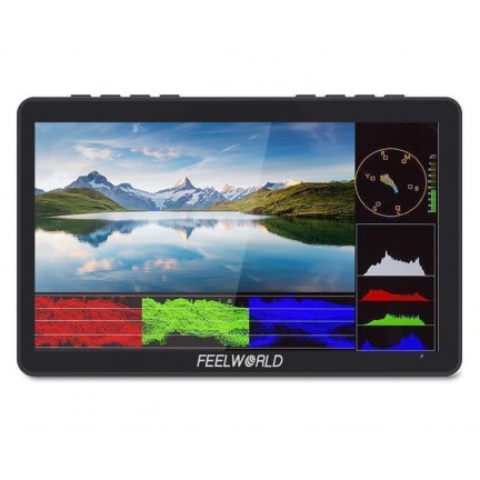FEELWORLD F5 Pro V4 6 Inch Touch Screen 3D LUT DSLR Camera Field Monitor