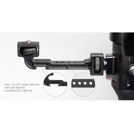 GROOT ZHIYUN WEEBILL S/LAB Crane 3 DJI RONIN S/SC Extension Rotatable Bracket for Monitor LED Video Light