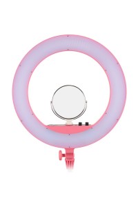Godox LR160 Bi-Color Ringlight Without Stand (Pink)