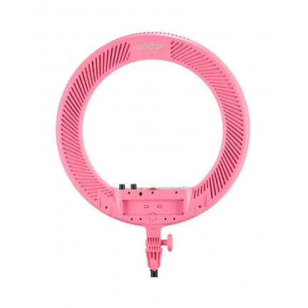 Godox LR160 Bi-Color Ringlight (Pink)
