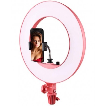 Godox LR180 Daylight Ringlight (Pink)