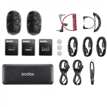Godox MoveLink II M2 Compact Digital Wireless Microphone System