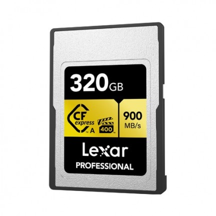 Lexar 320GB Professional CFexpress Type A Card GOLD Series