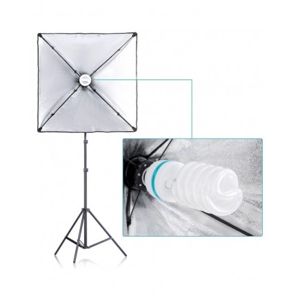 Photo Studio 60x60 Softbox Lighting (2 Kit)