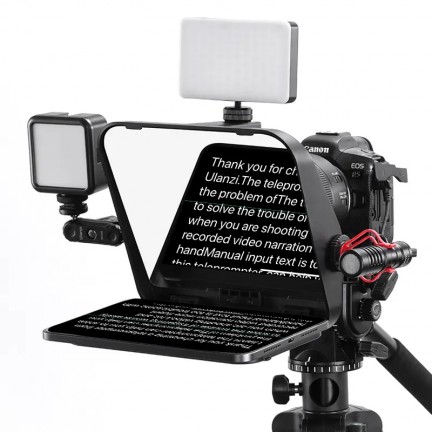 Ulanzi RT02 Universal Teleprompter for Tablets and Smartphones with Remote Control