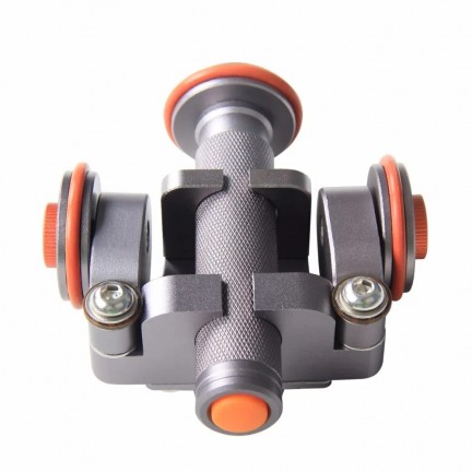 Camera Slider Mini Flexible Motorized Electric Dolly 3-Wheel Roller Car Rail Rolling Track Slider Use for DSLR Camera Camcorder