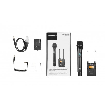 Saramonic UwMic9 Kit 4 RX9+HU9 UHF Wireless Microphone Kit