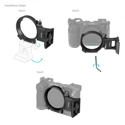 SmallRig Horizontal-to-Vertical Mounting Plate for Sony a7C II & a7CR