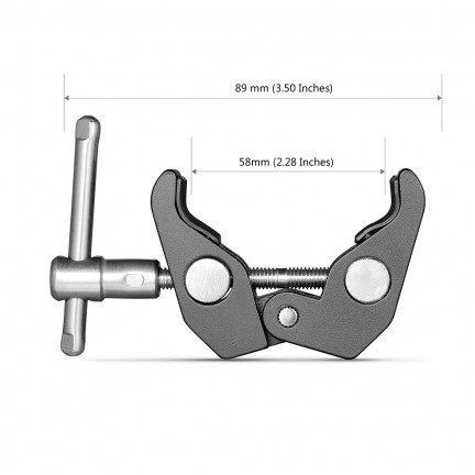 SmallRig Super Clamp with 1/4" and 3/8" Thread (2pcs Pack)