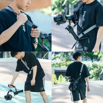 SmallRig Weight-Reducing Shoulder Strap for DJI RS 3, RS 3 Pro