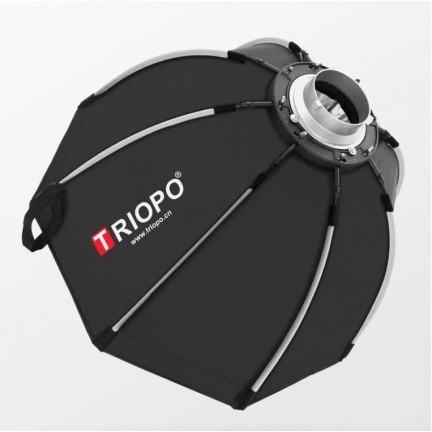 TRIOPO K2-55 Octagon Foldable Softbox Bracket Bowns Mount for Flash