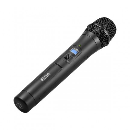 BOYA BY-WHM8 48-Channel UHF Wireless Dynamic Handheld Cardioid Microphone