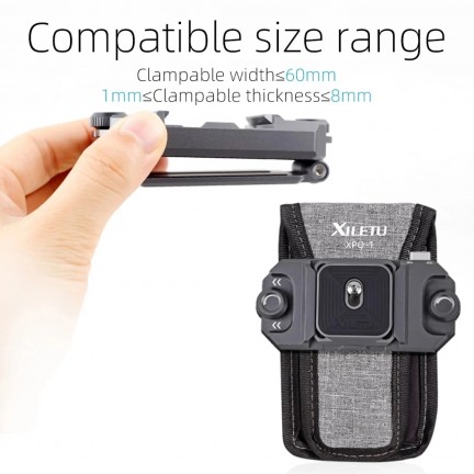 XILETU XQD-1 DSLR Camera Quick Release Plate Photography Shoulder Hanging Accessories Waist Hanging System