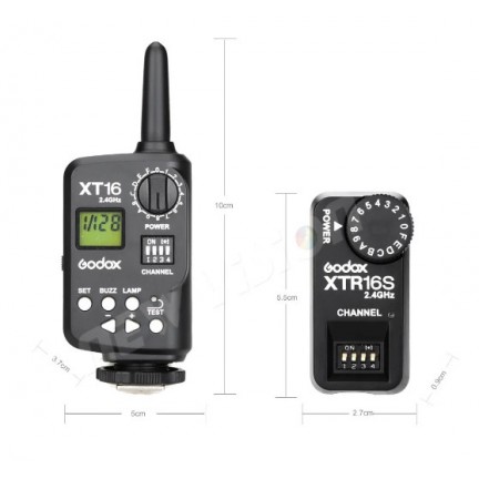 Godox XT-16S Wireless Power-Control Flash Trigger