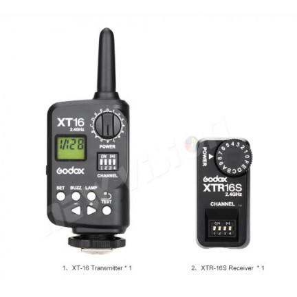 Godox XT-16S Wireless Power-Control Flash Trigger