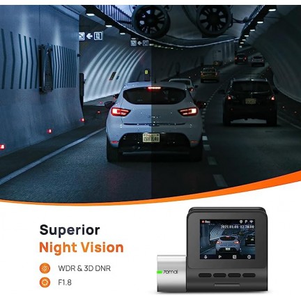 70mai Dash Cam Pro Plus+Rear Cam Set (A500S-1)