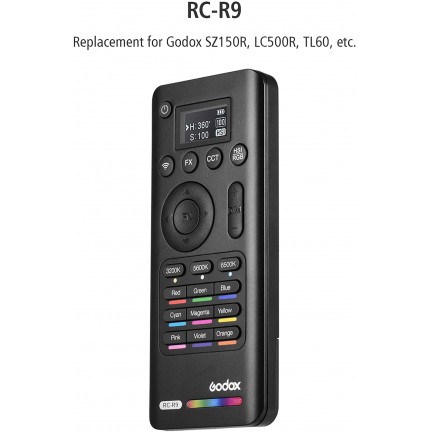 Godox RC-R9 Remote Control for LC500R LED Light Stick