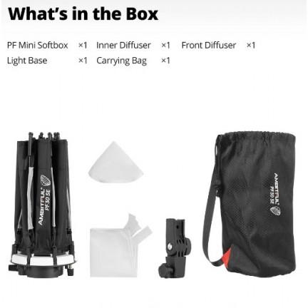 AMBITFUL PF30 SE mini Speedlite Portable Octagon Umbrella Softbox