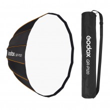 Godox QR-P120 120CM Quickly Release Parabolic Deep Softbox for Bowens Mount Studio Flash