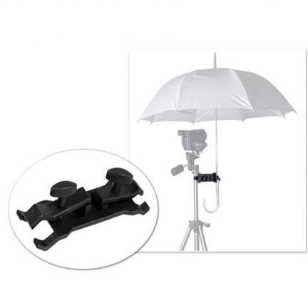 Camera Umbrella Holder Clip Clamp Bracket Spport Tripod for Outdoor