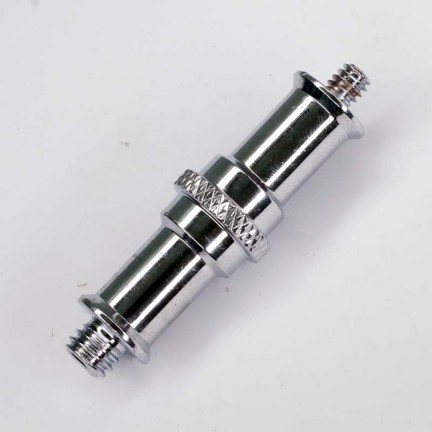 1/4 to 3/8 inch Metal Male Convertor Threaded Screw Adapter