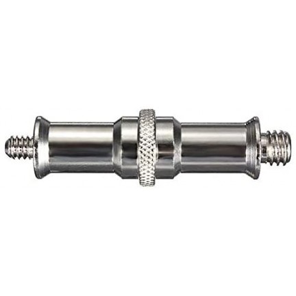 1/4 to 3/8 inch Metal Male Convertor Threaded Screw Adapter