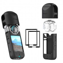 Insta360 X3 aMagisn Protective Camera Accessories Silicone Case With Screen Protector