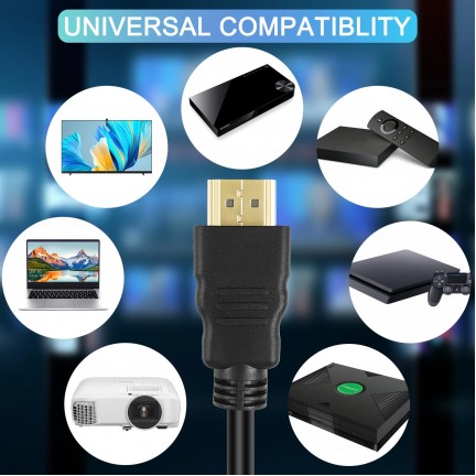 4K HDMI TO HDMI Right-Angle 1.9m Cable