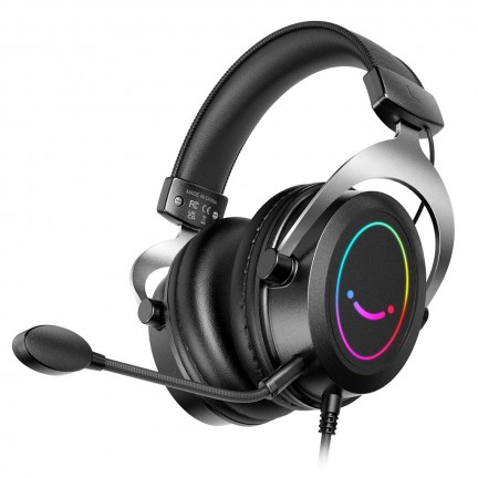 FIFINE Ampligame H3 RGB Headset With 3.5mm Trrs Jack