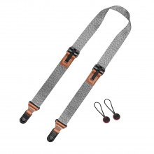 Camera Strap Belt Durable Nylon Shoulder Strap (Grey)