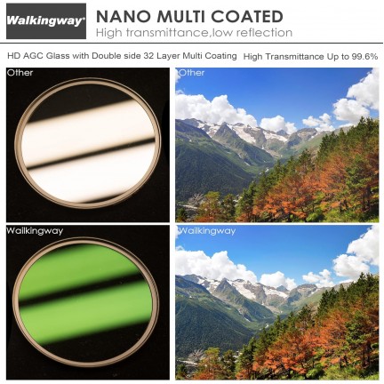 Filter 82mm UV Ultra-Slim Nano-Coated UNC UV Multi-Layer Coatings Protection Filter